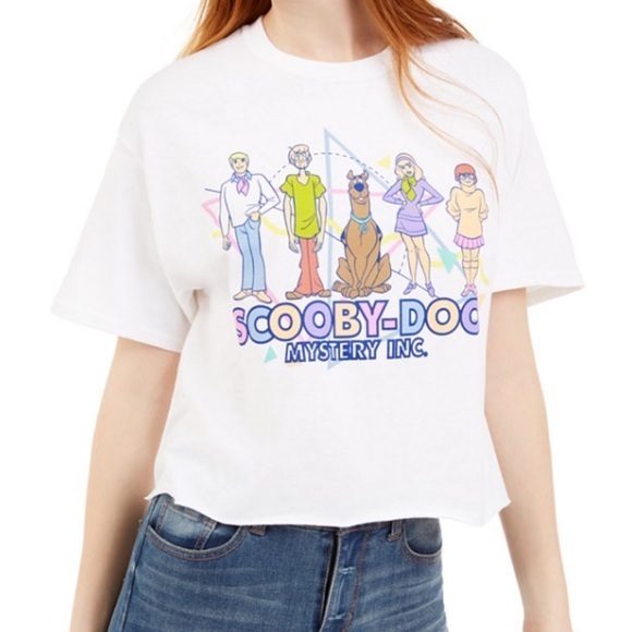 Love Tribe Tops - Scooby Doo and the Gang Crop Top Juniors L